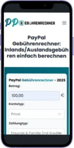 PP-Gebührenrechner Beispiel 1