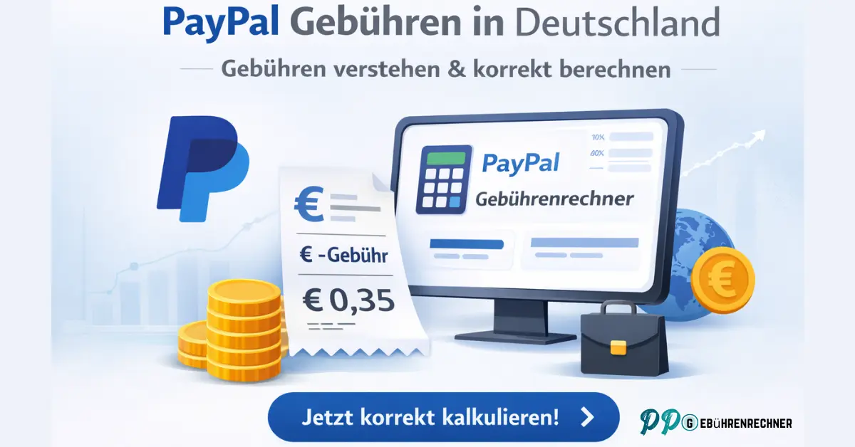 PayPal Gebühren Deutschland verstehen: Gebührenmodelle, Kontotypen & praxisnahe Beispiele (2026) 1 PayPal Gebühren