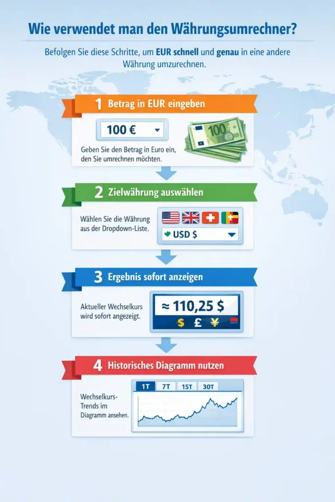Währungsumrechner – Echtzeit Wechselkurse & Historische Daten 1 Währungsumrechner